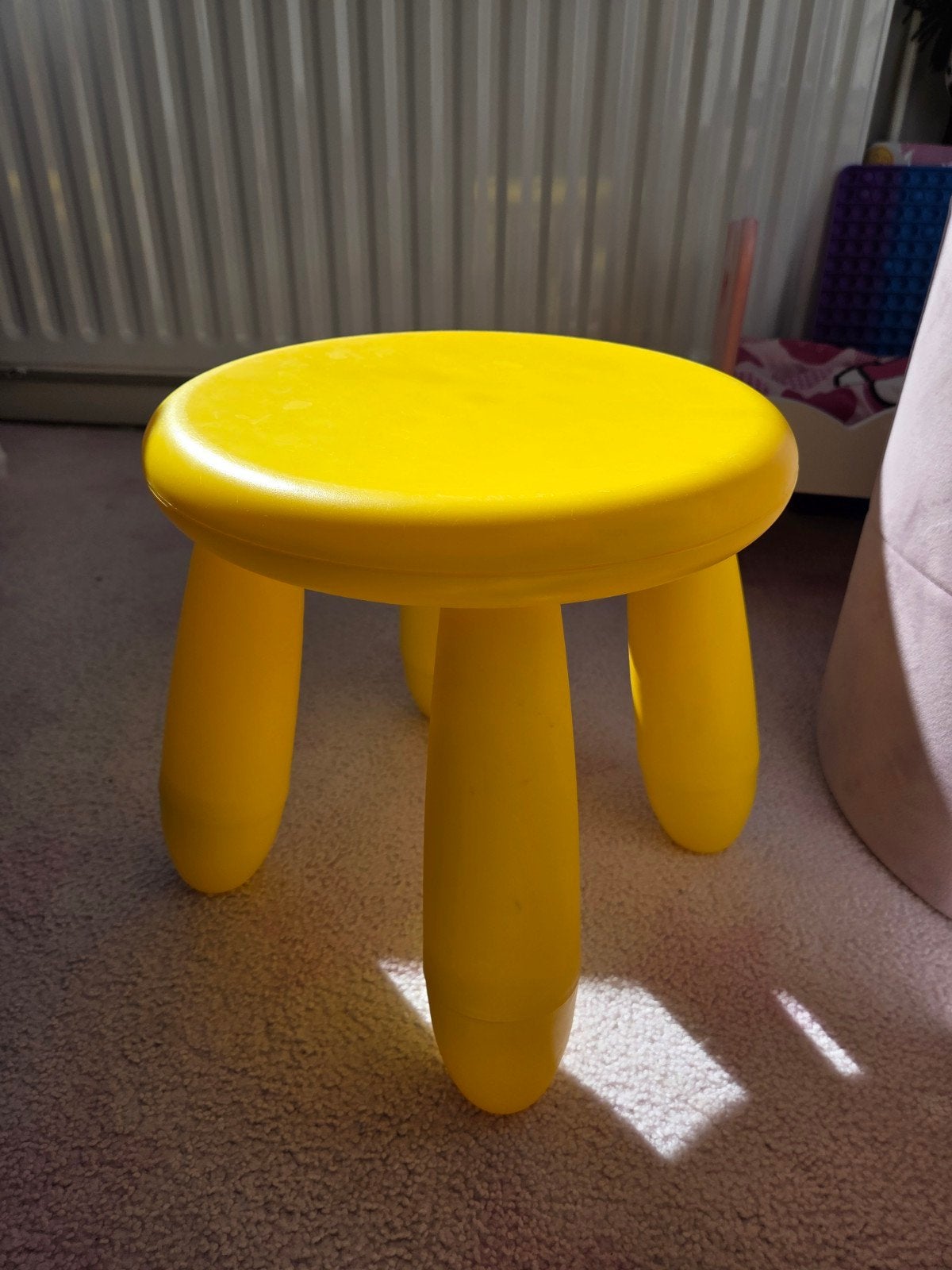 Mammut Ikea kinderkruk, geel, als nieuw, Ophalen, Zo goed als nieuw, Overige typen