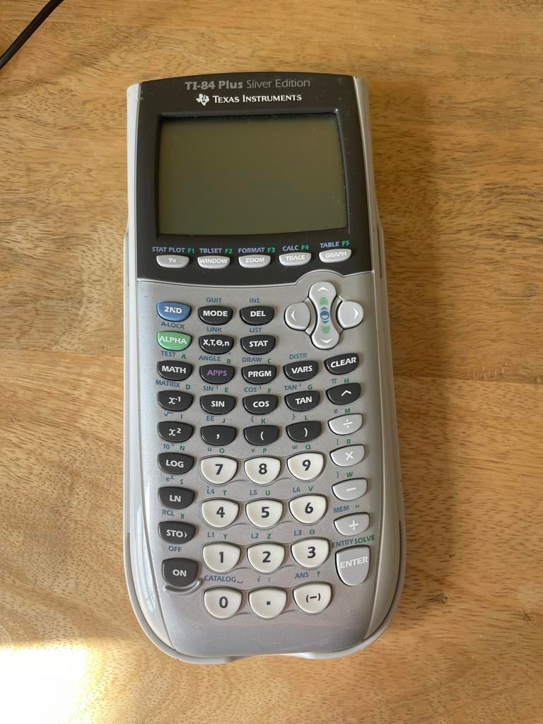 TI-84 plus silver edition - grafische rekenmachine, Diversen, Ophalen of Verzenden, Grafische rekenmachine