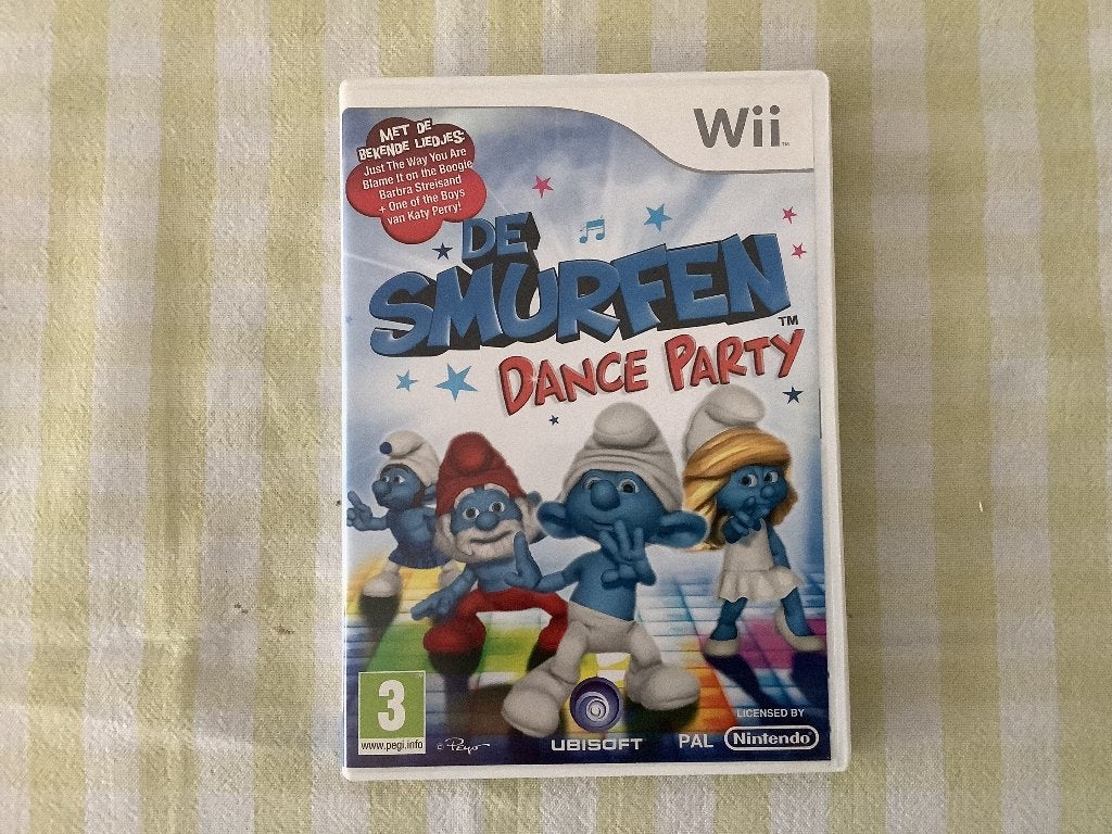 Wii game de smurfen dance party, Spelcomputers en Games, Games | Nintendo Wii, Muziek, Gebruikt, Ophalen of Verzenden, 3 spelers of meer