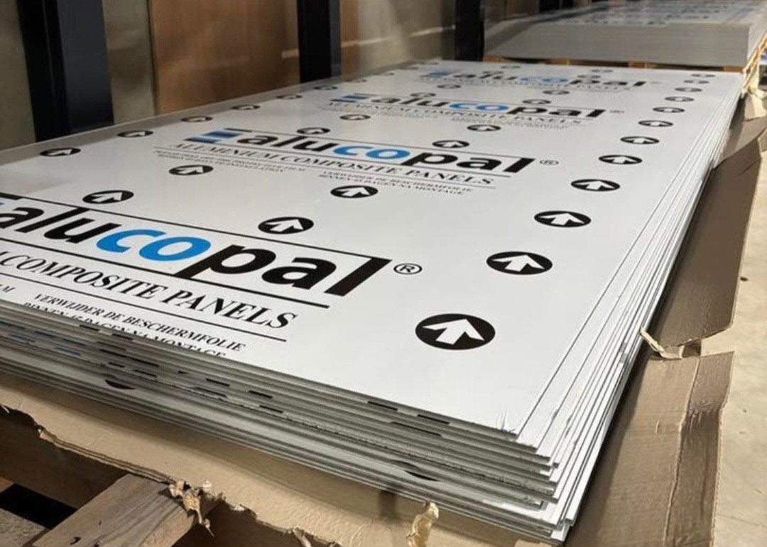 Aluminium composiet platen, Ophalen, Nieuw