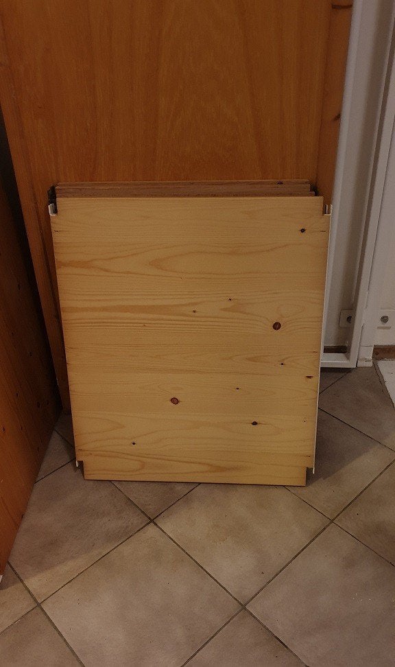 Lundia schappen 50x60 in blank gelakt nette staat., Ophalen, Gebruikt