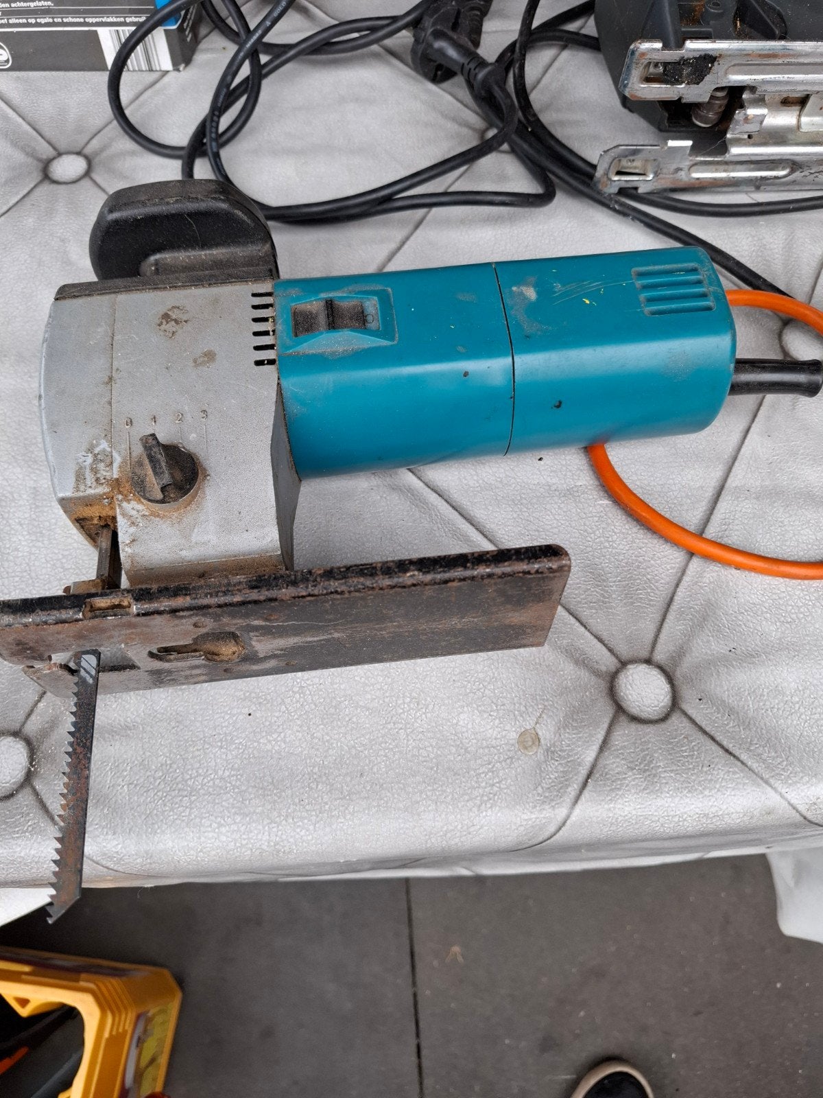 Diverse decoupeerzagen en heteluchtpistool, Doe-het-zelf en Verbouw, Gereedschap | Zaagmachines, Gebruikt, Decoupeerzaag, Ophalen of Verzenden