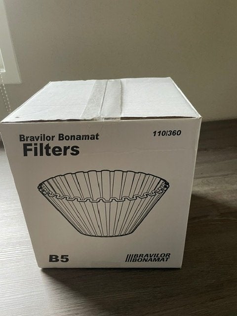 bravilor koffiefilters B5, 10 kopjes of meer, Ophalen, Nieuw, Koffiemachine