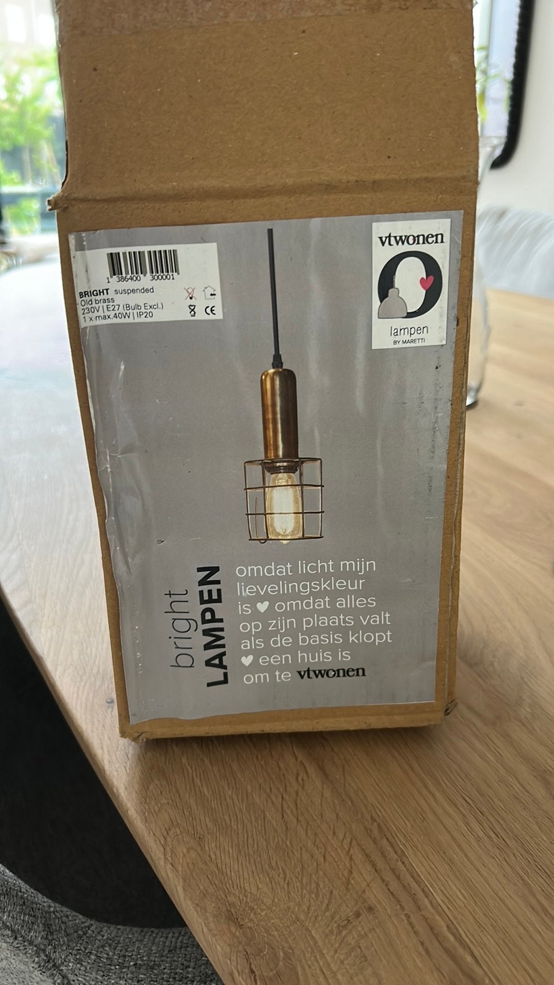 VT wonen bright lamp, Ophalen, Nieuw, Metaal, E27 (groot)