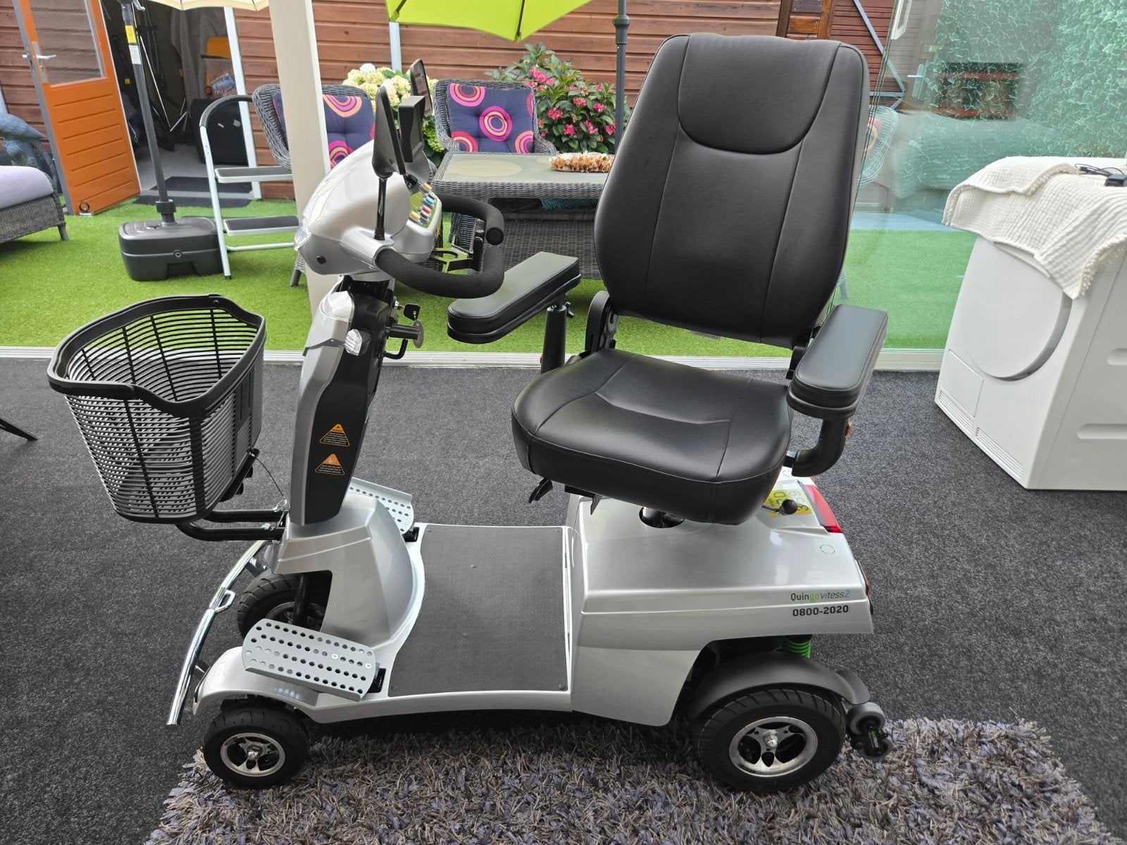 scootmobiel Quingo vitess 2, Ophalen, 46 km of meer, Quingo, 11 t/m 15 km/u