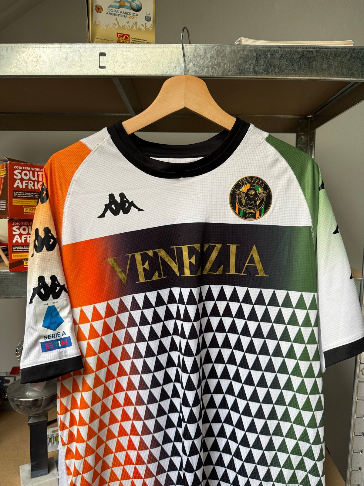 Venezia FC Thuisshirt 2021/2022 - Kappa - Maat XL, Meerkleurig, Maat 56/58 (XL), Ophalen of Verzenden, Zo goed als nieuw