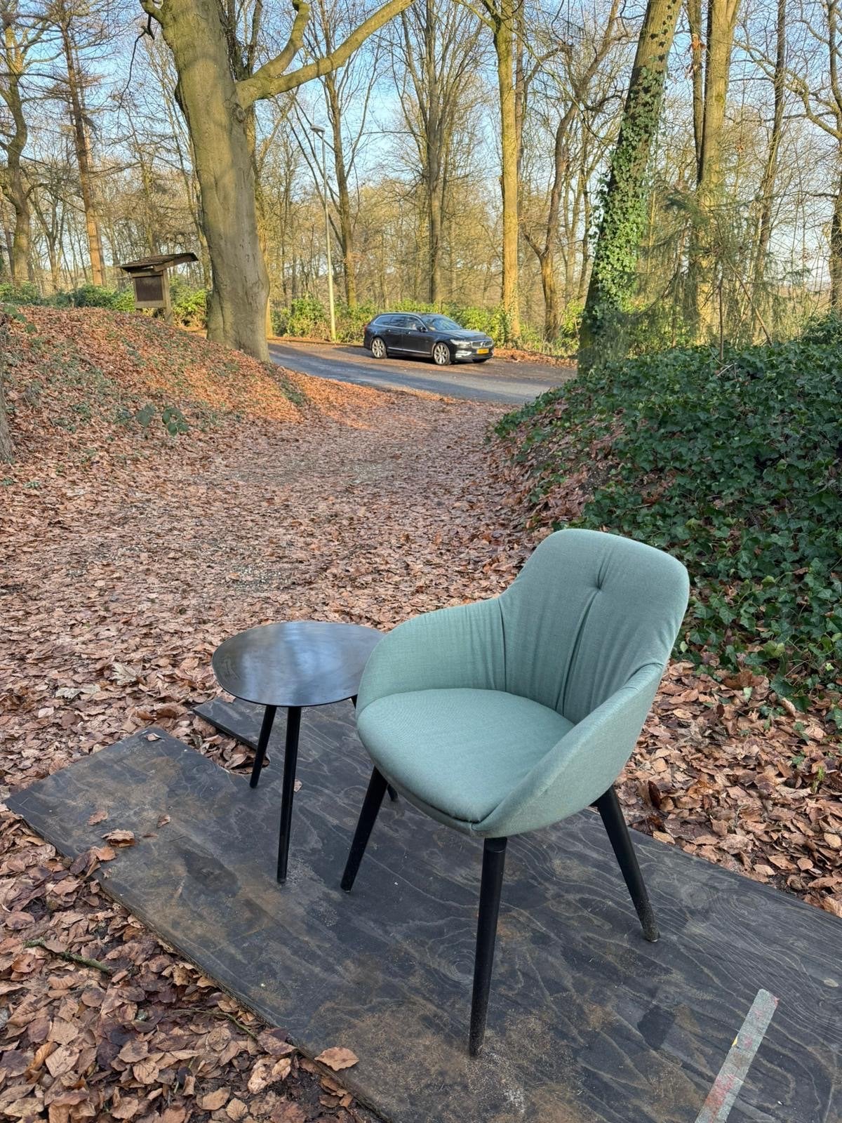 Partij nieuwe stoffen stoelen en hokkers - Showroom, Overige kleuren, Nieuw, Ophalen of Verzenden, Stof