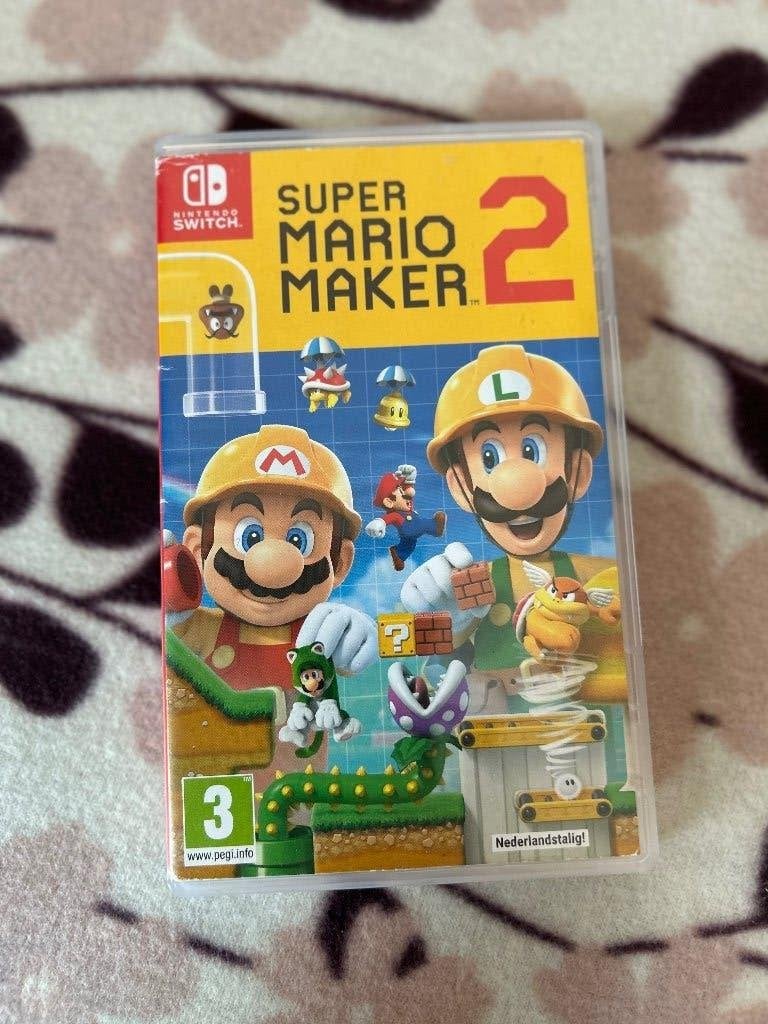 Super Mario Maker Nintendo Switch game spel, 1 speler, Zo goed als nieuw, Vanaf 3 jaar, Ophalen