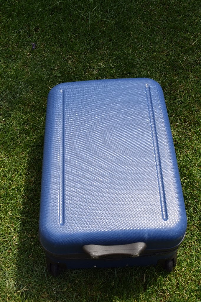 Koffer, cabin size, Gebruikt, 50 tot 60 cm, Hard kunststof, 35 tot 45 cm