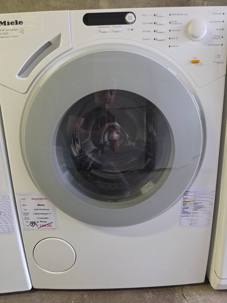 Wasmachine - Miele - 6kg - A+++ UITVERKOOP!, Witgoed en Apparatuur, Ophalen, Miele, 1200 tot 1600 toeren, 6 tot 8 kg