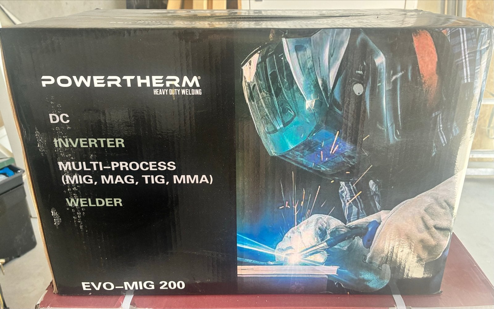 Nieuw POWERTHERM EVO-MIG 200 Multi-Process Lasapparaat, Ophalen, Nieuw, 150 tot 250 ampère, Inverter