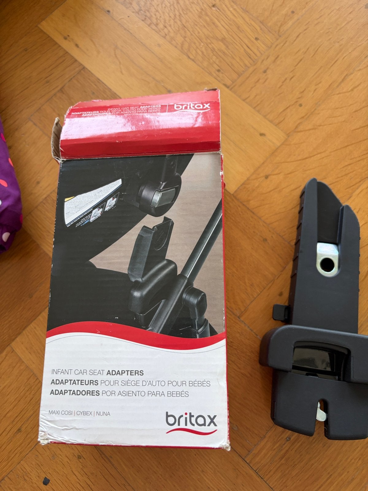 Britax car seat adaptors, Ophalen of Verzenden, Zo goed als nieuw, Overige merken