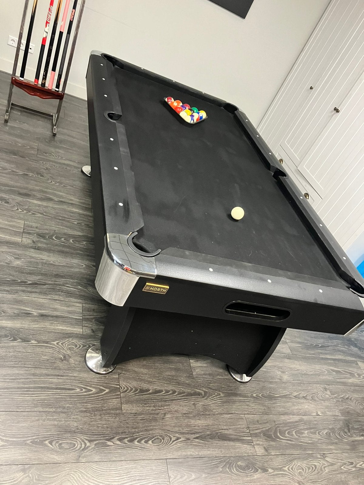 Pool biljart 7,2 feet, Ophalen, Zo goed als nieuw, Pooltafel