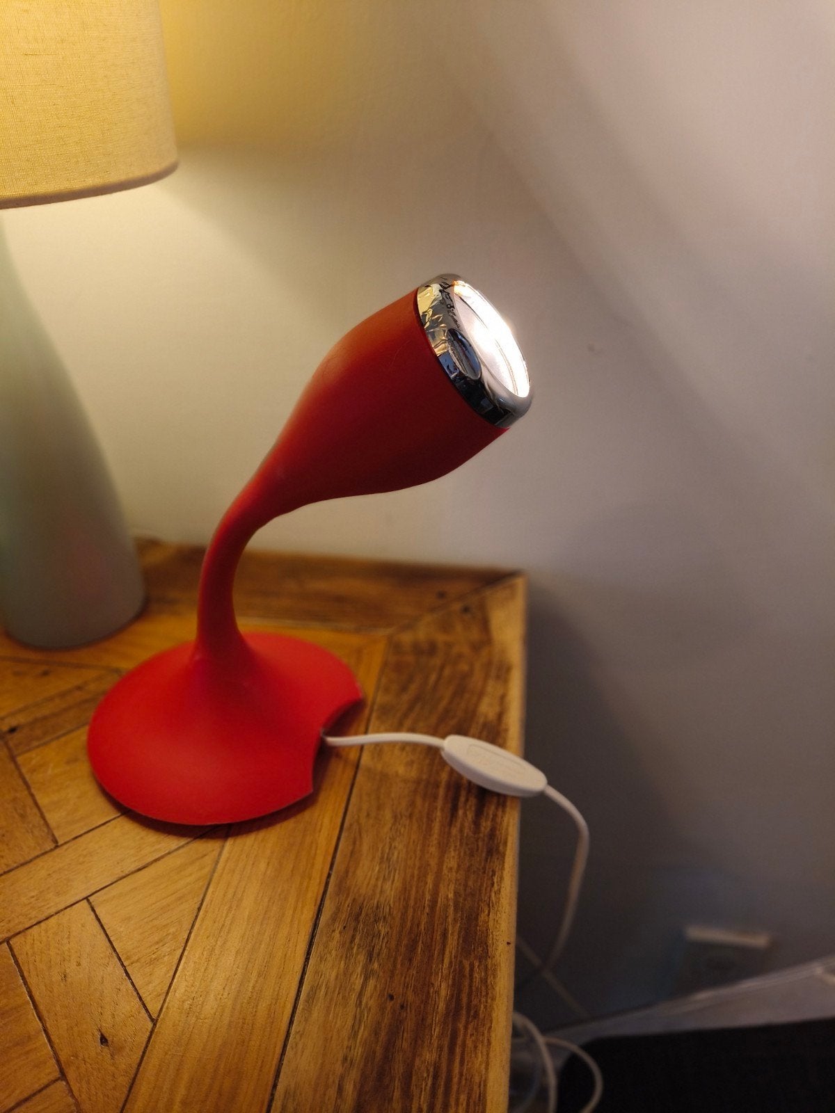 Ikea Flamma lamp, Ophalen of Verzenden, Gebruikt, Kunststof