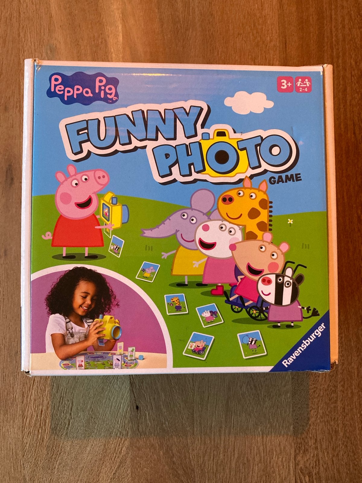 Peppa Pig Funny Photo Game - Ravensburger, Een of twee spelers, Ophalen of Verzenden, Gebruikt