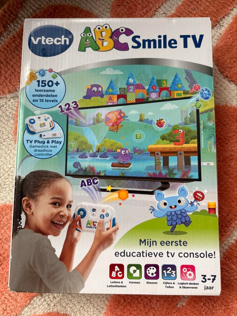 Vtech ABC Smile TV, Kinderen en Baby's, Speelgoed | Vtech, Ophalen of Verzenden, Zo goed als nieuw, 2 tot 4 jaar