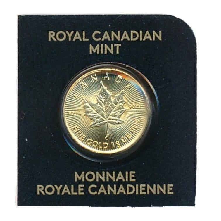 Canada gouden maple leaf goud 1 gram 2023