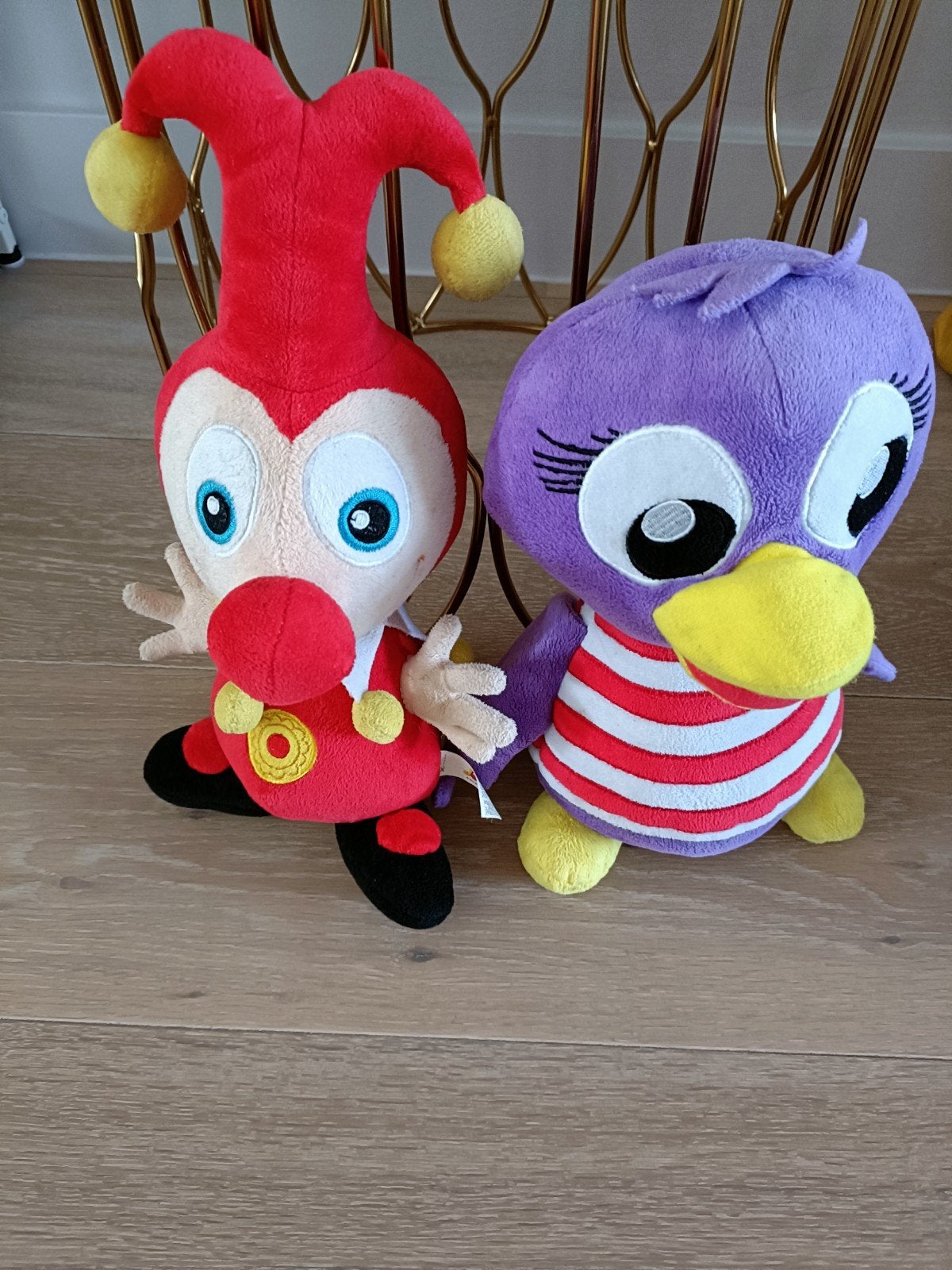 Yoki en Jet knuffels Efteling groot, Ophalen of Verzenden, Gebruikt, Overige typen