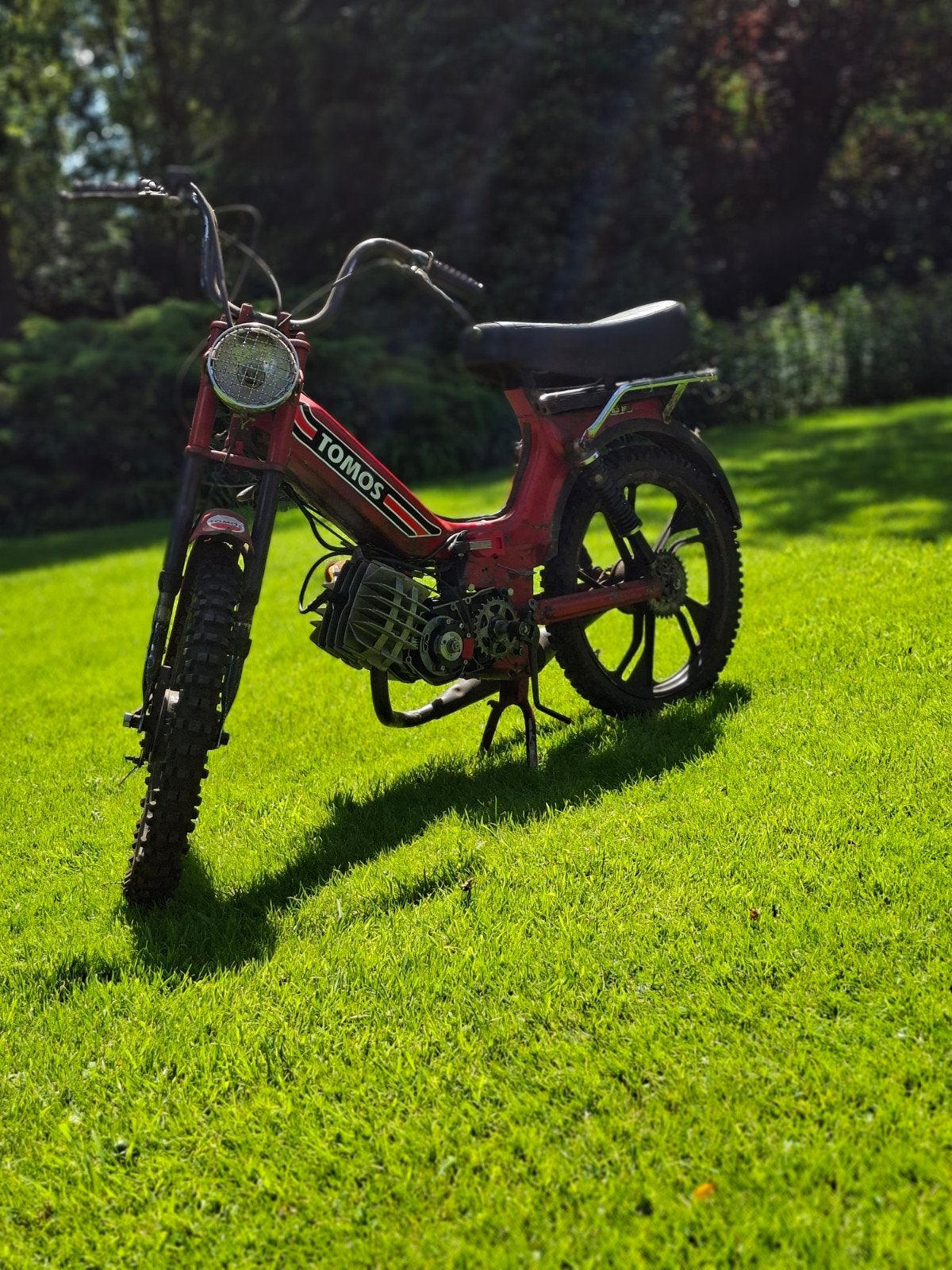 opknapper tomos 74cc zonder kenteken, Fietsen en Brommers, Ophalen, 74 cc, Standard