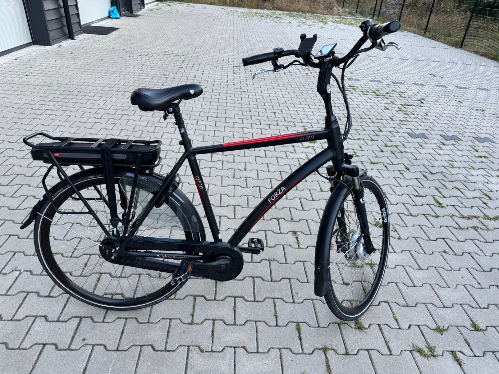 Forza Alfeo E-bike, Zo goed als nieuw, 50 km per accu of meer, 55 tot 59 cm, Ophalen