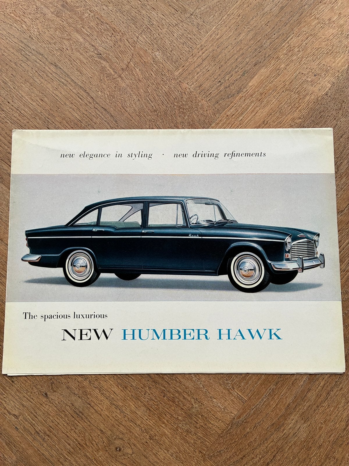 Humber Hawk brochure, Verzenden