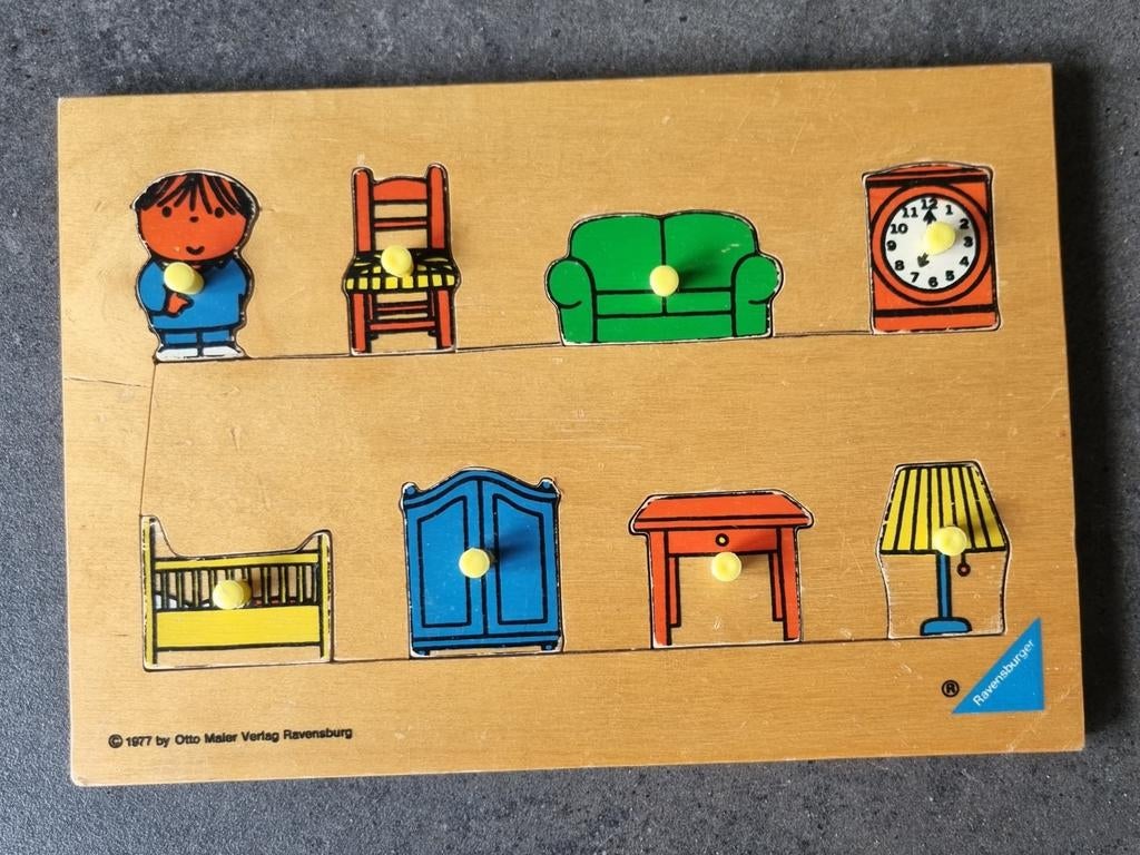2 Houten puzzels: Ravensburger en Simplex Toys, Ophalen, 2 tot 4 jaar, Gebruikt, Van hout