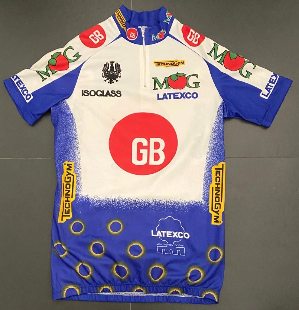 Wielertrui/wielershirt GB-MG MAGLIFICIO – BIANCHI - 1994, Ophalen of Verzenden, Overige typen