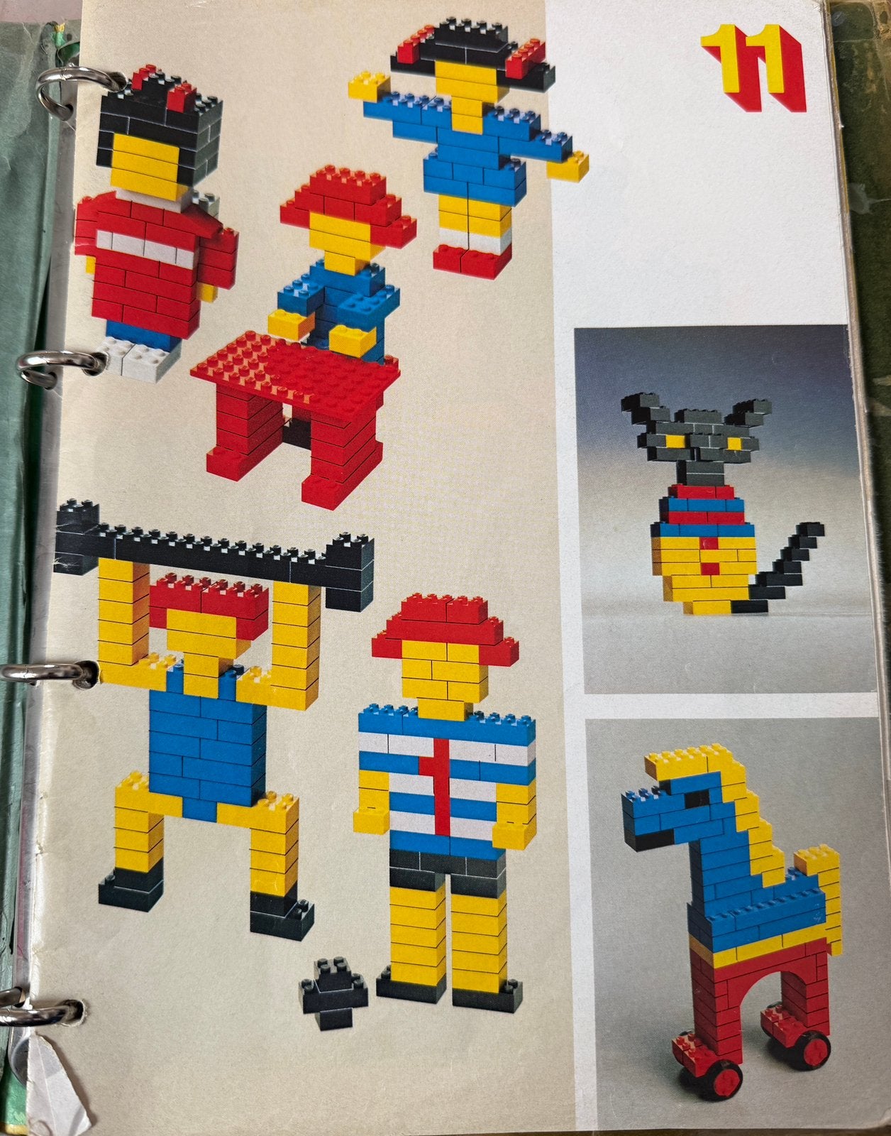 Vintage LEGO 222 Bouwideeënboek nr. 2 uit 1975, Ophalen of Verzenden, Accessoire, Lego
