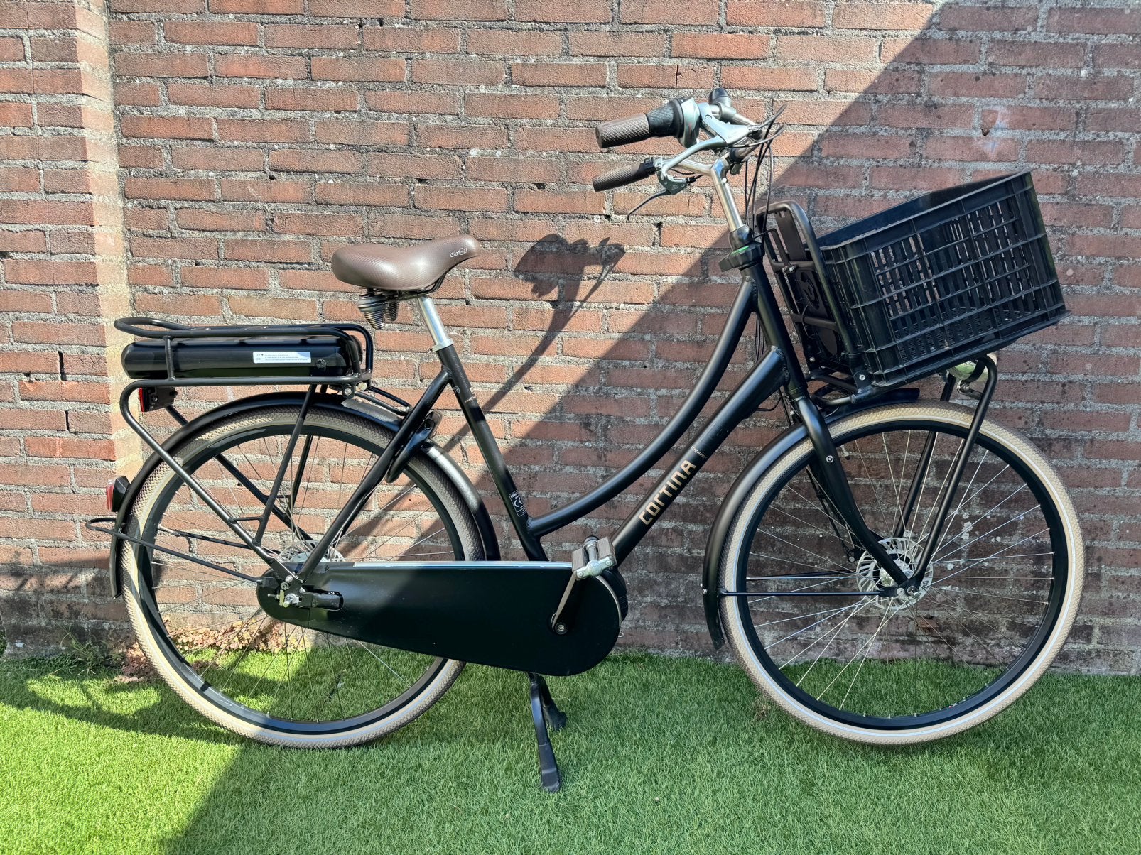 Cortina E-u4 D57 elektrische transport fiets, 28inch zgan!, 56 cm of meer, Ophalen, Zo goed als nieuw, Overige merken