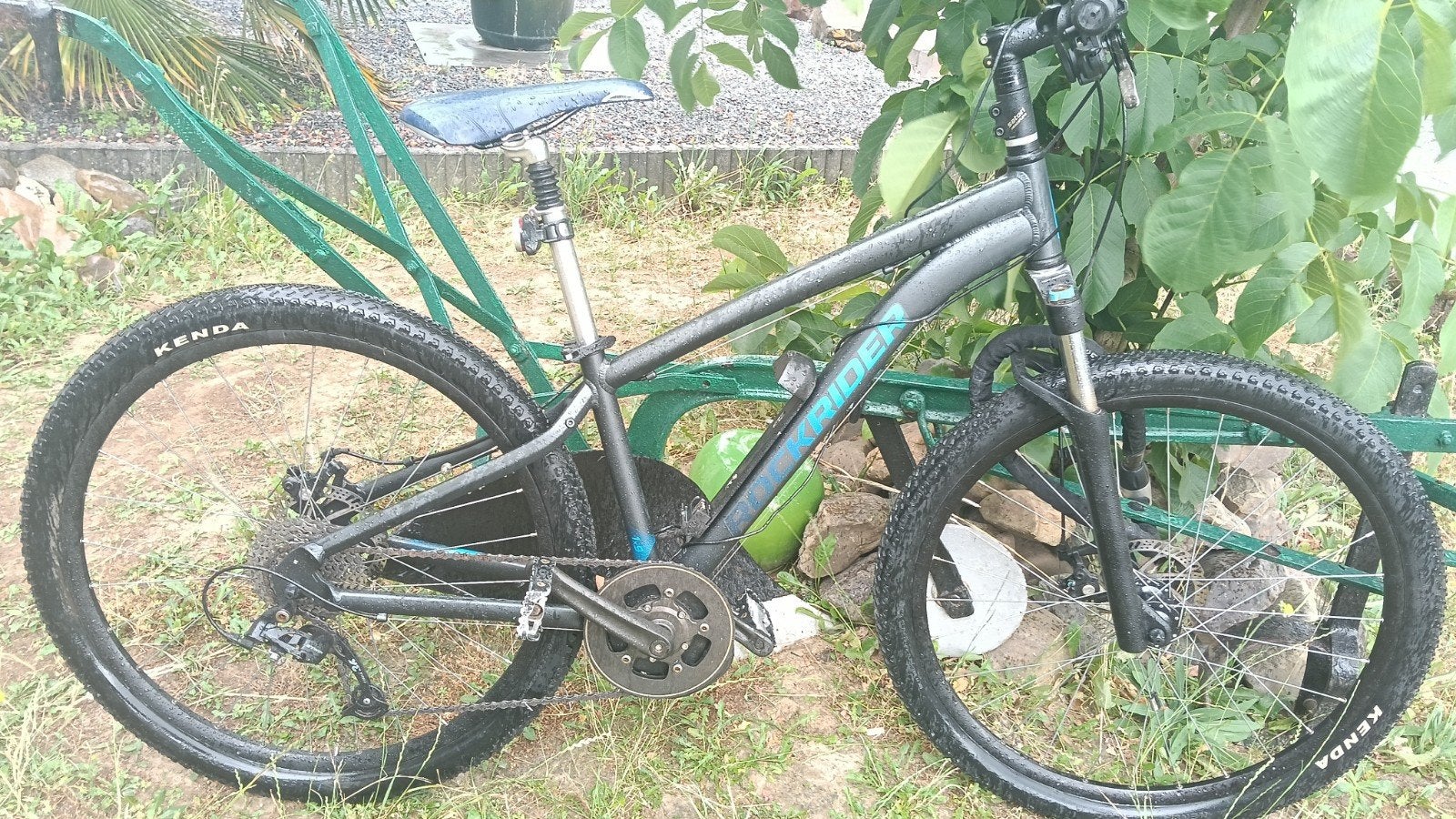 Rockrider 27,5 inch wielen Custom made Middenmotor 36v 350w, Gebruikt, 51 tot 55 cm, 50 km per accu of meer, Ophalen