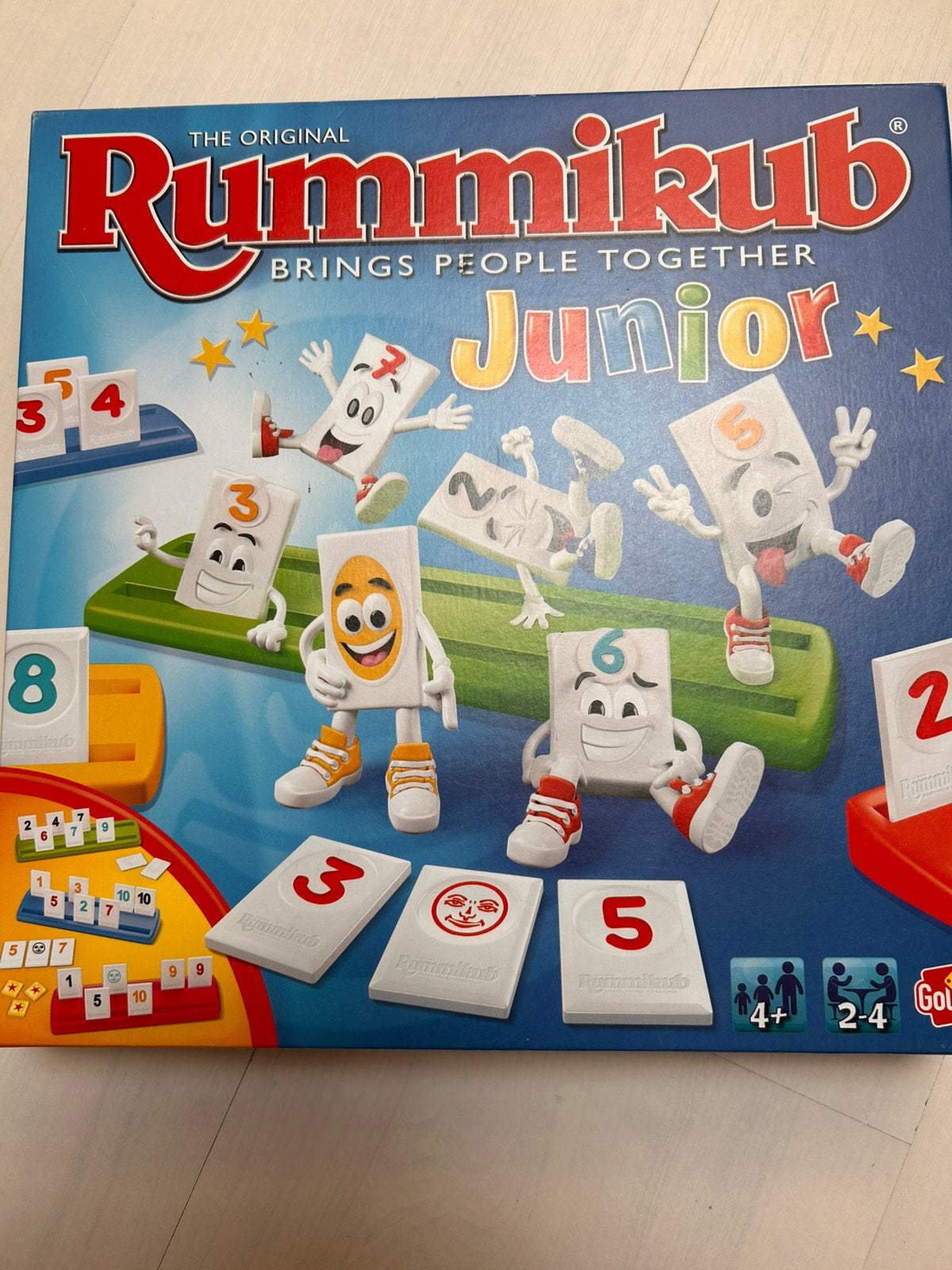 Rummikub junior, Ophalen, Gebruikt