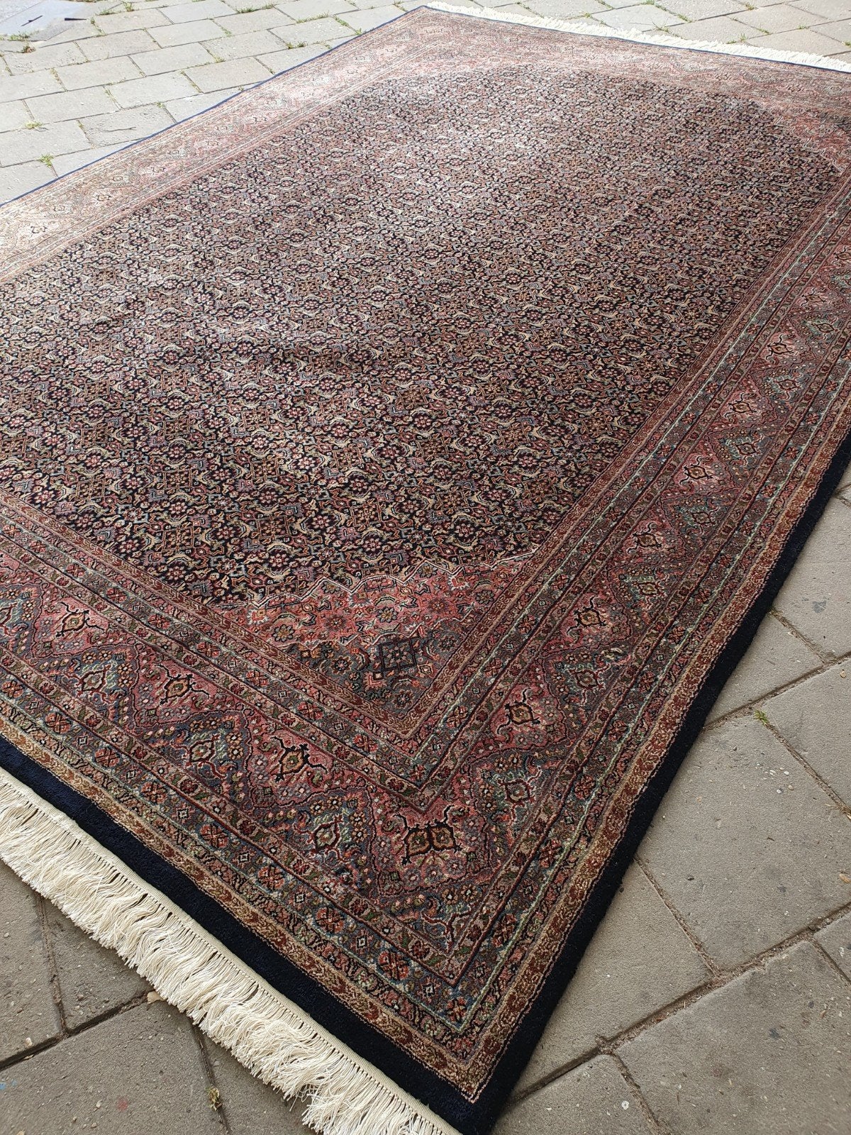 Perzisch tapijt Bidjar 360x245 cm, Gebruikt, Overige kleuren, Bidjar, 200 cm of meer