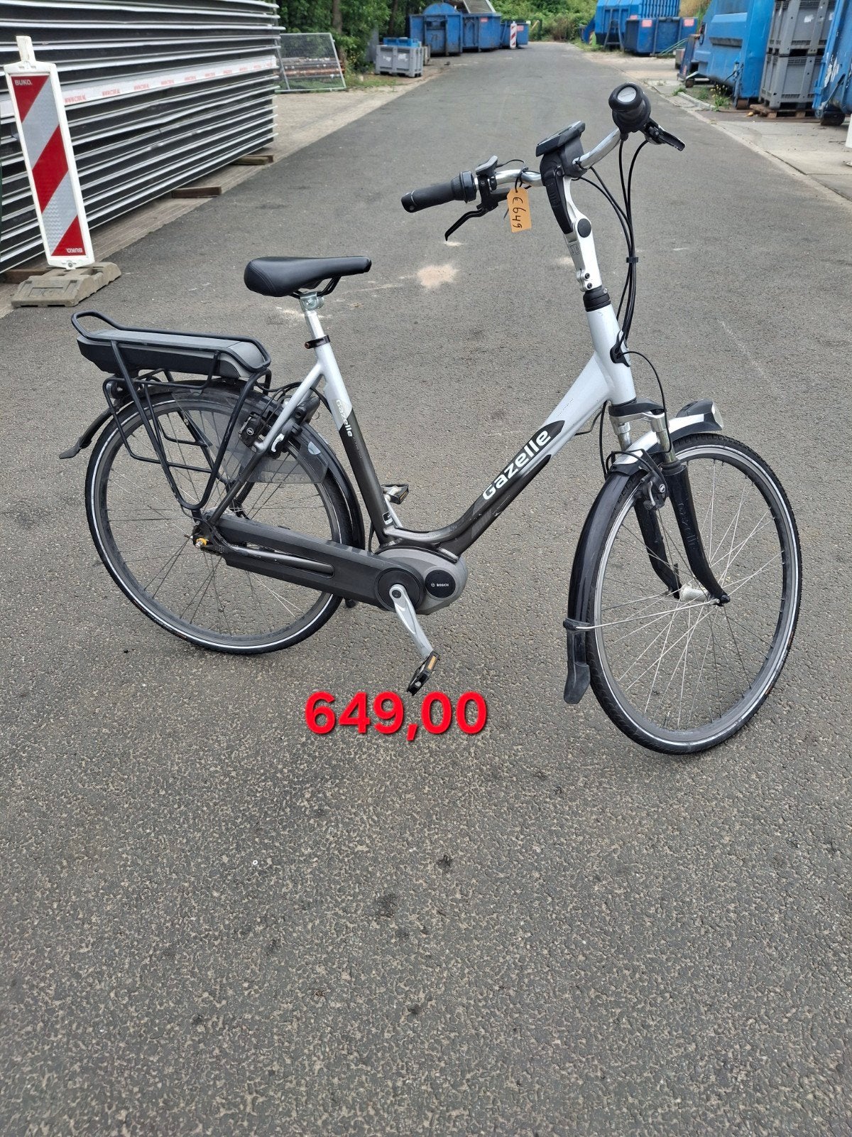 Tk ebike electrischefiets gazelle Orange bosch middenmoter, Fietsen en Brommers, Fietsen | Bakfietsen, Ophalen, Zo goed als nieuw