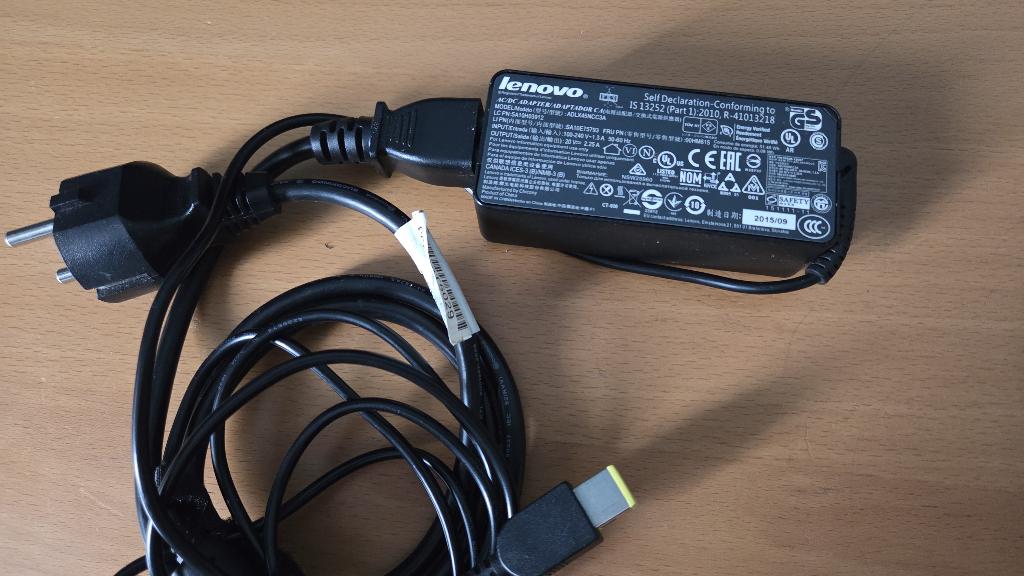 Lenovo ADLX45NCC3A adaptor, Ophalen of Verzenden, Gebruikt, Lenovo