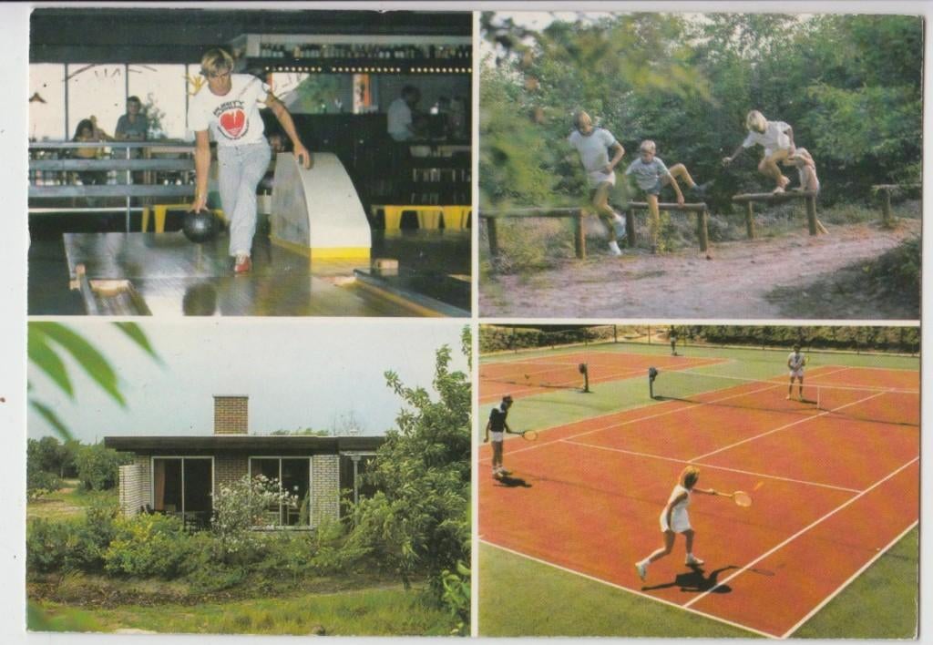 America 4 luik Loohorst Bowling Bungalow Tennis Gelopen 1981, Ophalen of Verzenden, 1980 tot heden, Gelopen, Limburg