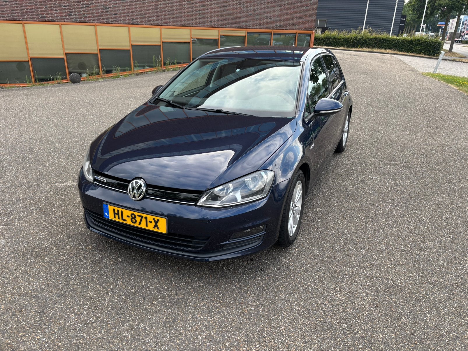 Volkswagen Golf 1.0 TSI 85KW 5D 2015 Blauw, Auto's, Volkswagen, Voorwielaandrijving, Stof, Navigatiesysteem, Blauw