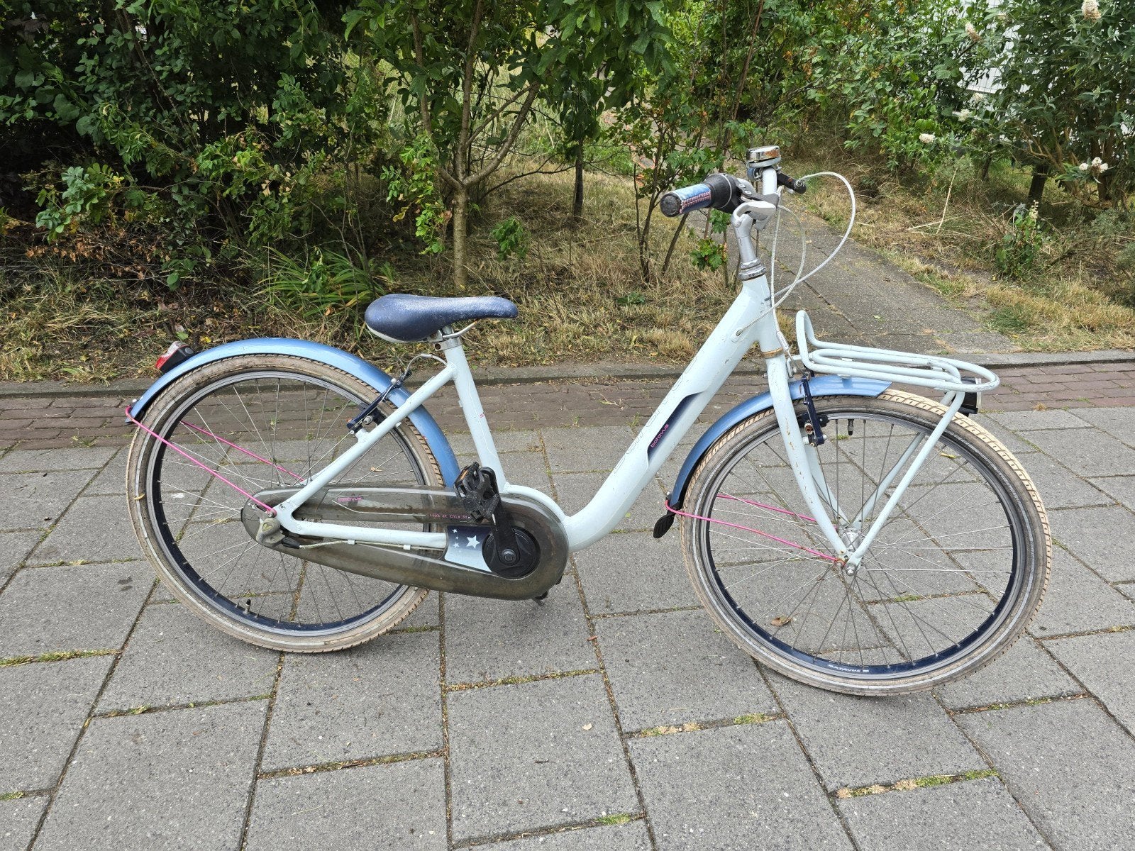 Batavus meisjesfiets 24 inch, Ophalen, Terugtraprem, Gebruikt, Batavus