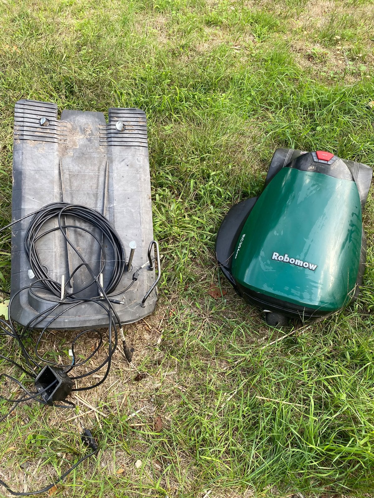 Robomow grasmaaier, Ophalen, Gebruikt