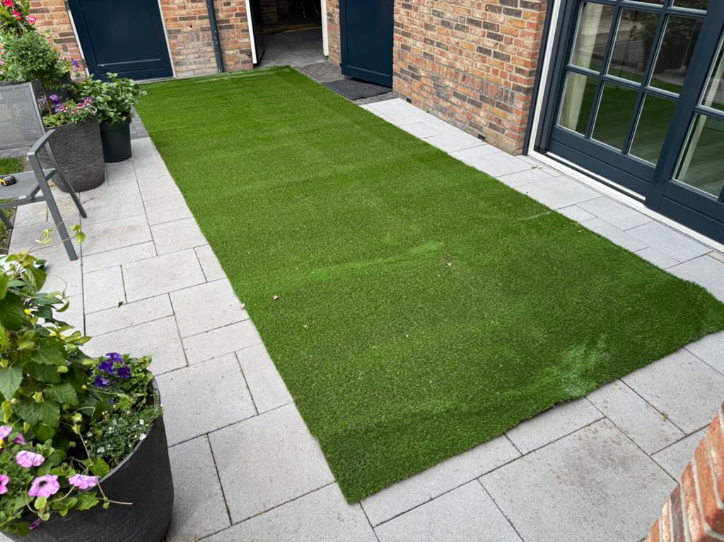 Kunstgras 600 x 205 cm, Tuin en Terras, Gras en Kunstgras, Ophalen, Zo goed als nieuw, 20 m² of meer
