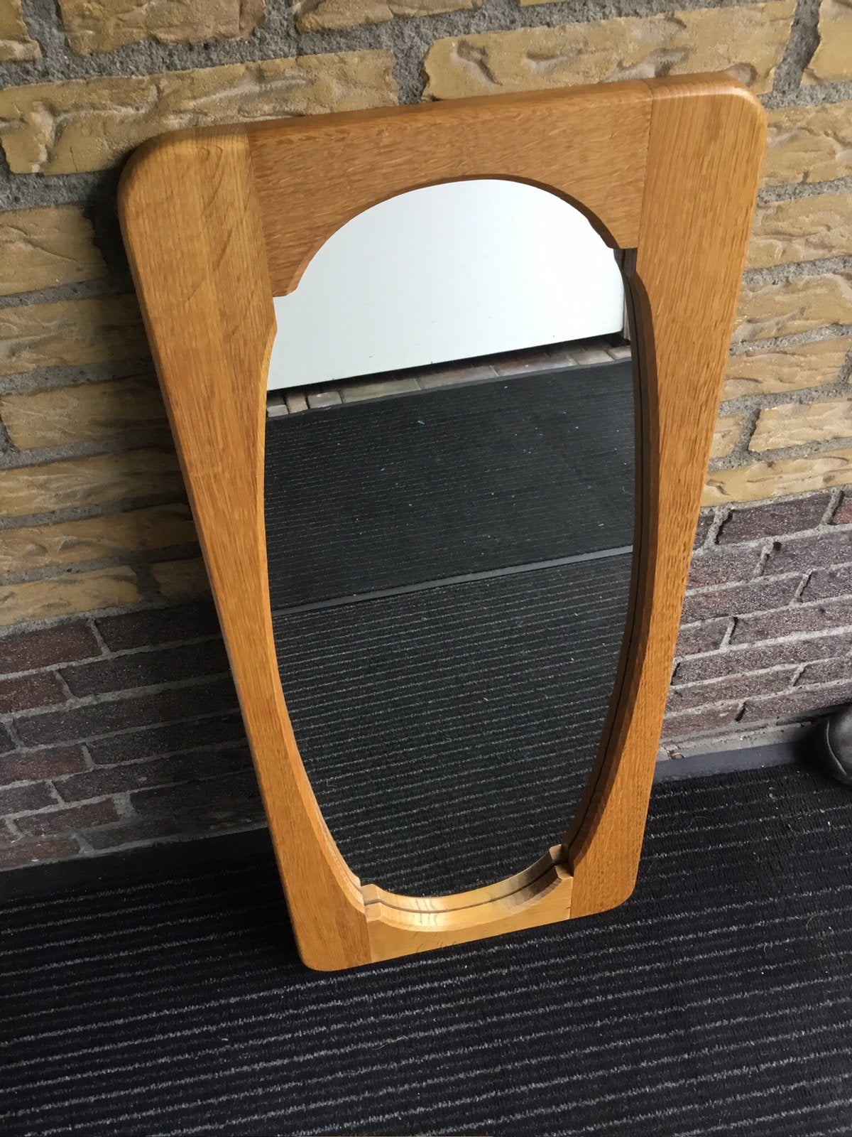 Oisterwijk Eiken Spiegel( s), Huis en Inrichting, Ophalen, Rechthoekig, Minder dan 50 cm, Minder dan 100 cm