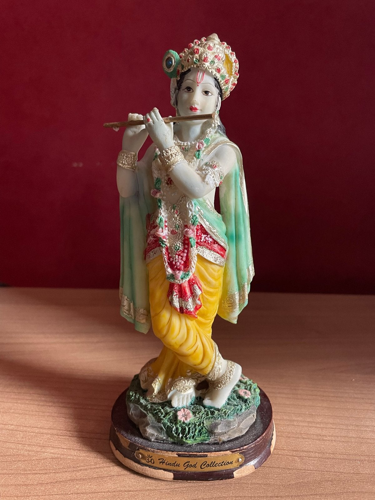 Krishna beeld – Hindoe God, Ophalen of Verzenden, Gebruikt, Religie