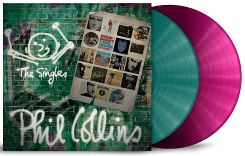 Vinyl 2LP Phil Collins The Singles PETROL MAGENTA NIEUW, 2020 tot heden, Ophalen of Verzenden, Geseald, 12 inch