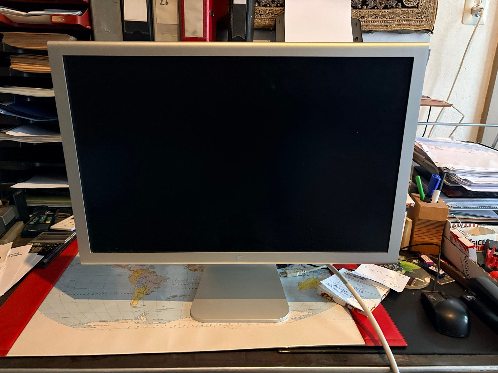 Apple Cinema HD Display - Klassieke Monitor, Computers en Software, Ophalen, Gebruikt, Kantelbaar, Overige resoluties