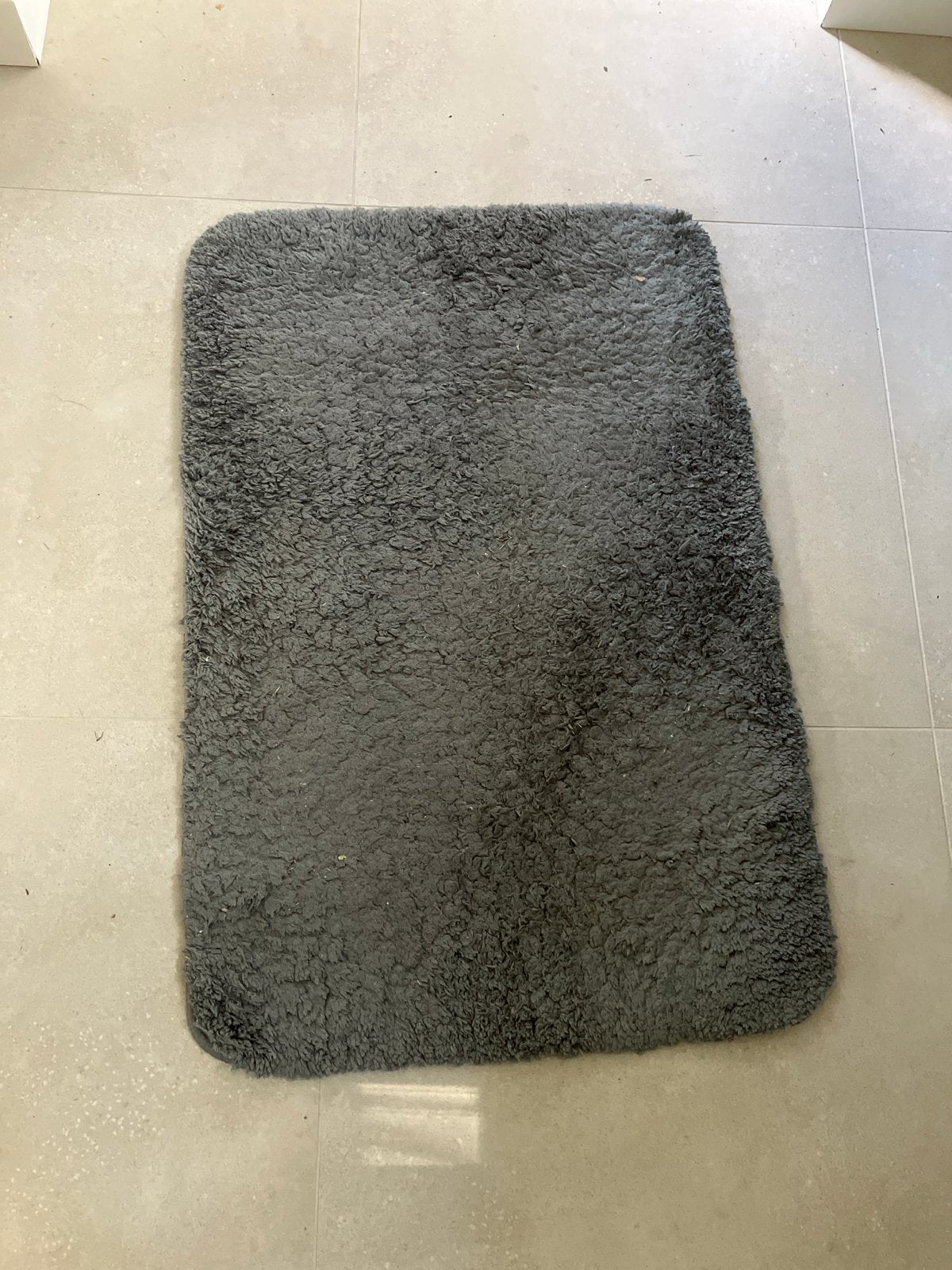 Badmat 90x60 Jadegroen, Huis en Inrichting, Ophalen of Verzenden, Gebruikt, Groen, Badmat