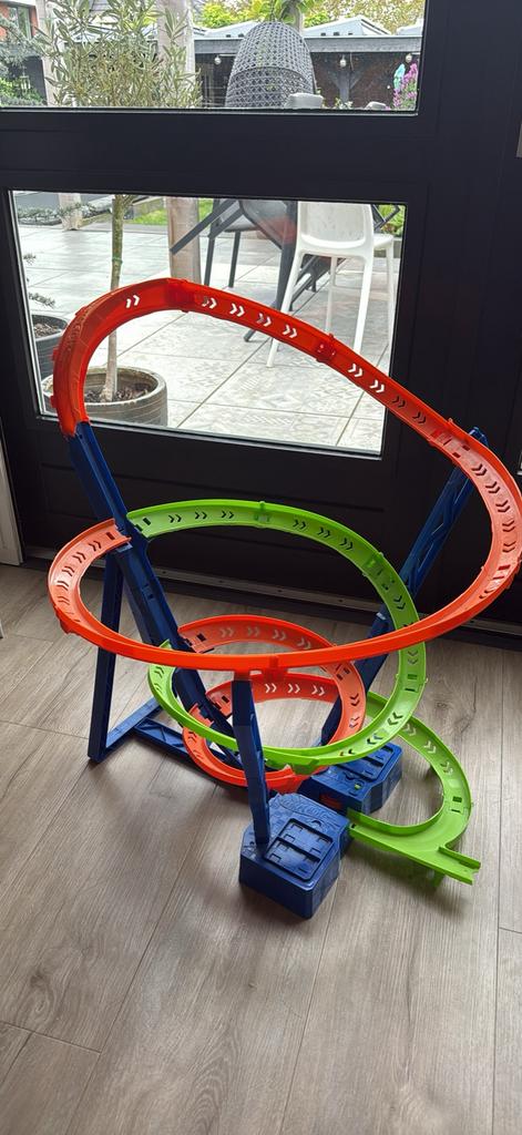 Hotwheels baan., Kinderen en Baby's, Speelgoed | Racebanen, Ophalen of Verzenden, Zo goed als nieuw, Handmatig, Hot Wheels