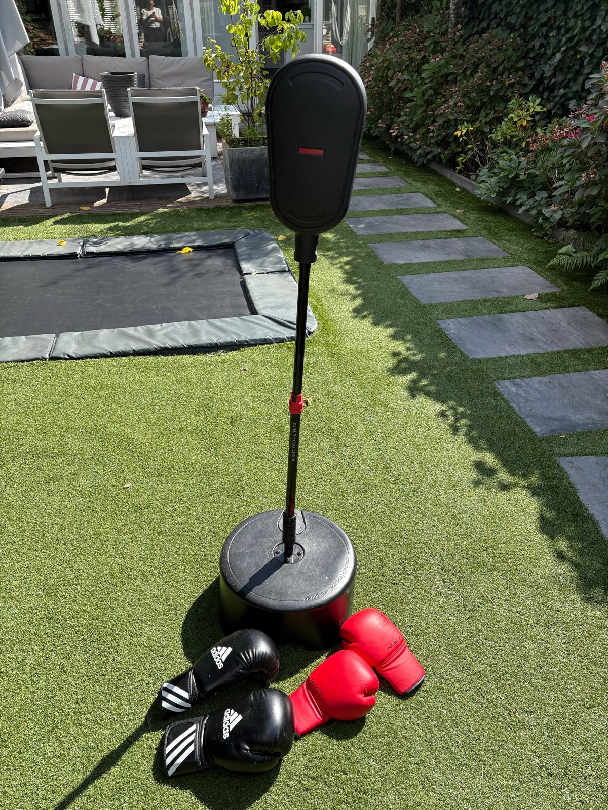 Boksset met bokszak en 2 paar handschoenen, Sport en Fitness, Boksen, Ophalen, Gebruikt, Bokszak