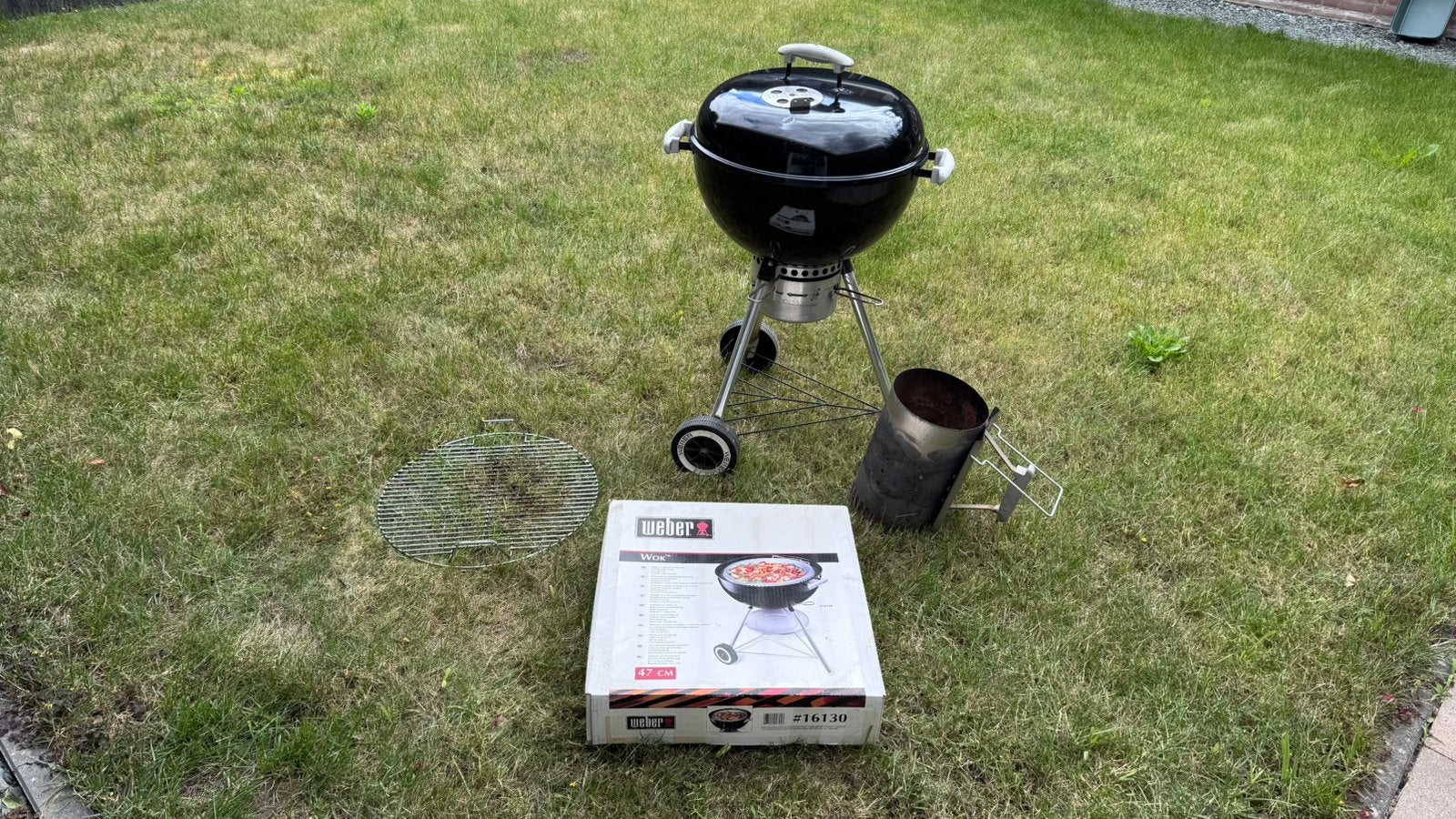 Weber BBQ, Ophalen, Zo goed als nieuw
