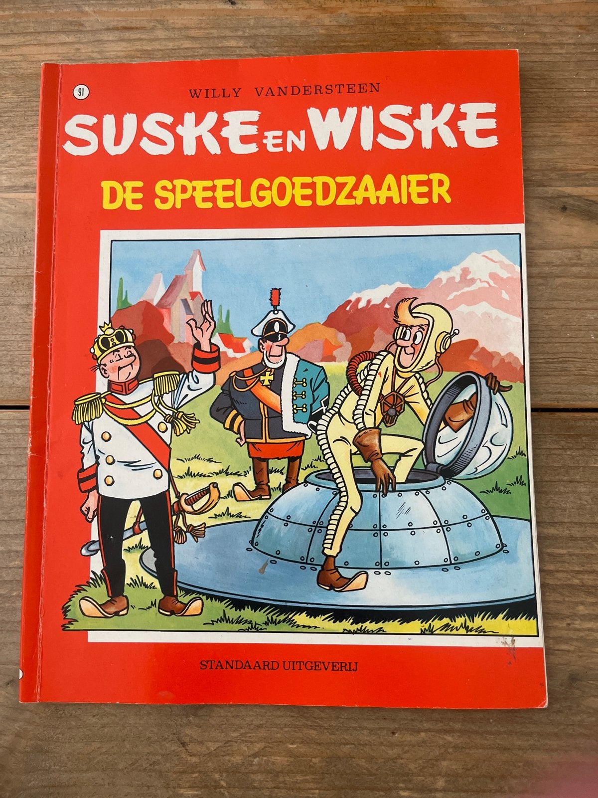 Suske en Wiske - De Speelgoedzaaier (nummer 91), Eén stripboek, Ophalen of Verzenden, Gelezen
