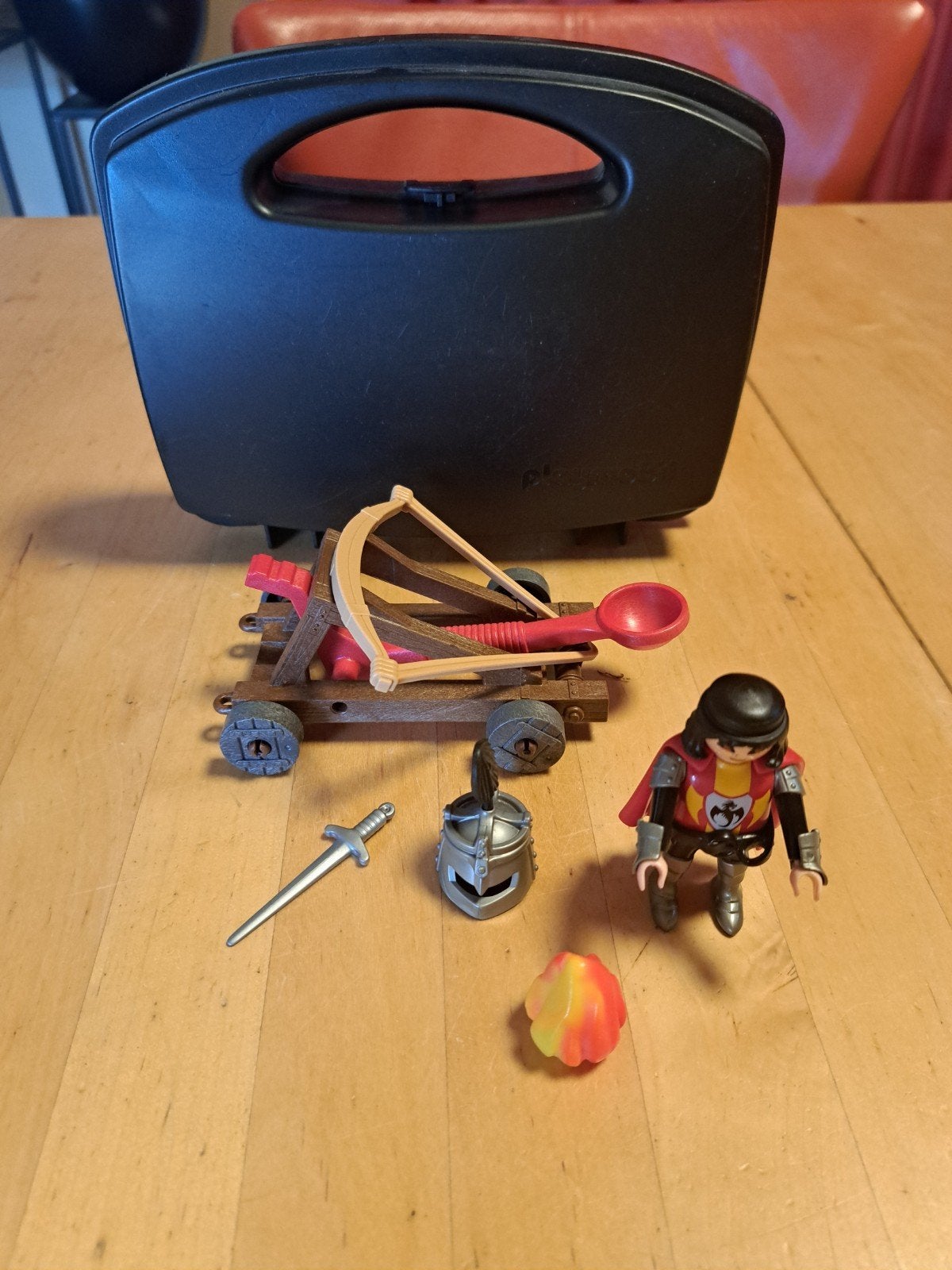 Playmobil meeneemkoffertje knights, Kinderen en Baby's, Ophalen of Verzenden, Zo goed als nieuw