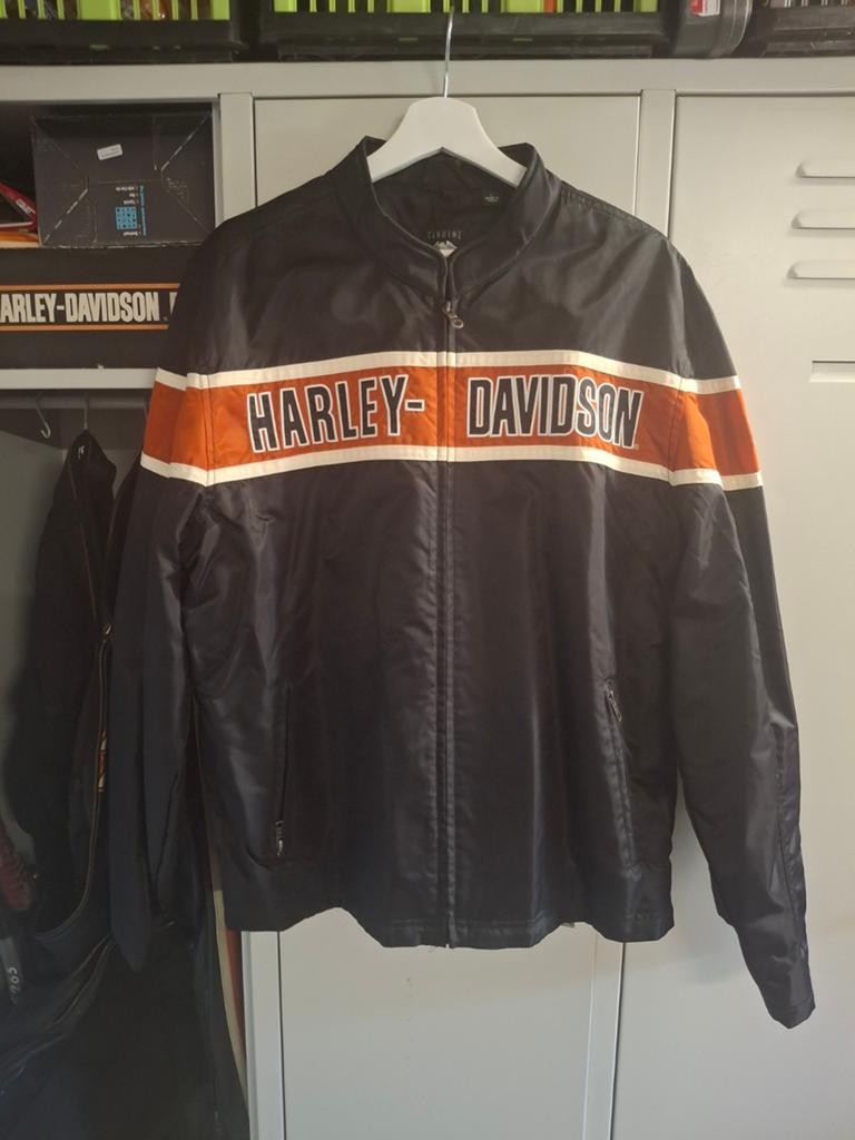 Harley-Davidson Generation jas - Maat L, bijna nieuw, Motoren, Kleding | Motorkleding, Jas | textiel, Heren, Tweedehands, Ophalen of Verzenden
